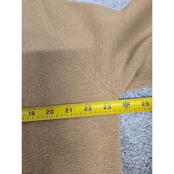 J.CREW Juliet Collarless Sweater Blazer Long Cardigan Khaki Beige Women’s Size M - Picture 9 of 11